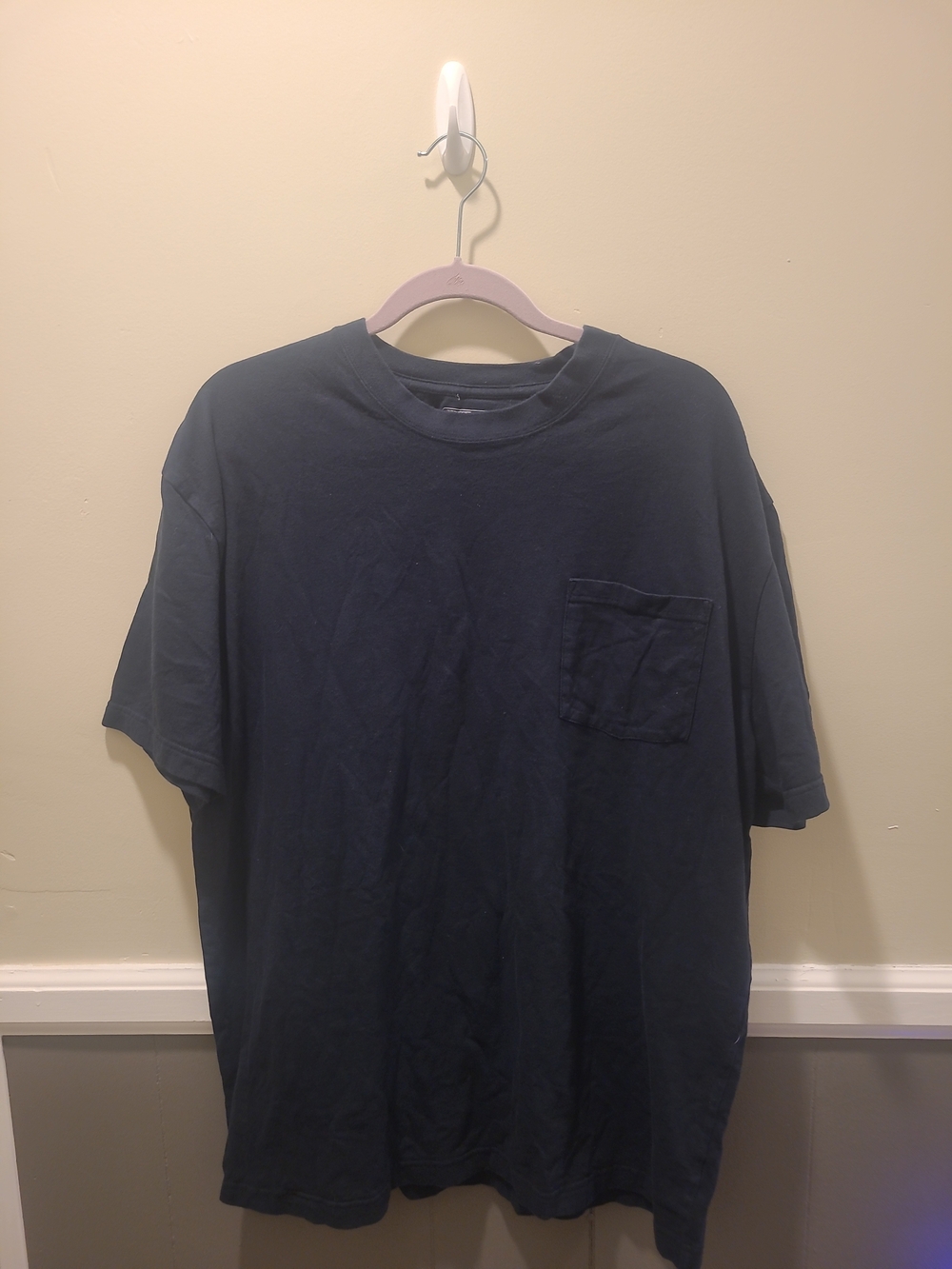 Dickies Mens XL Pocket Tshirt Black 100% Cotton